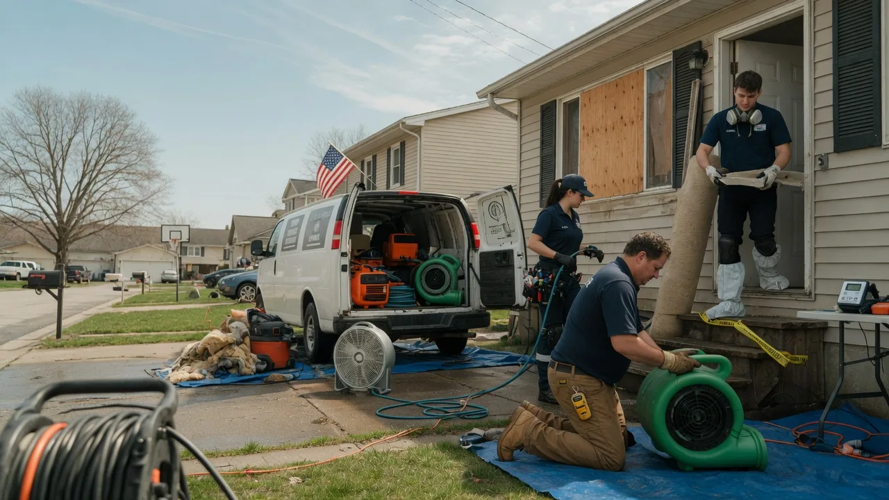 Water Damage Restoration in Bridgewater, NY near me